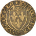 France, France coat of arms token count, Token, VF(30-35), Copper, 25mm