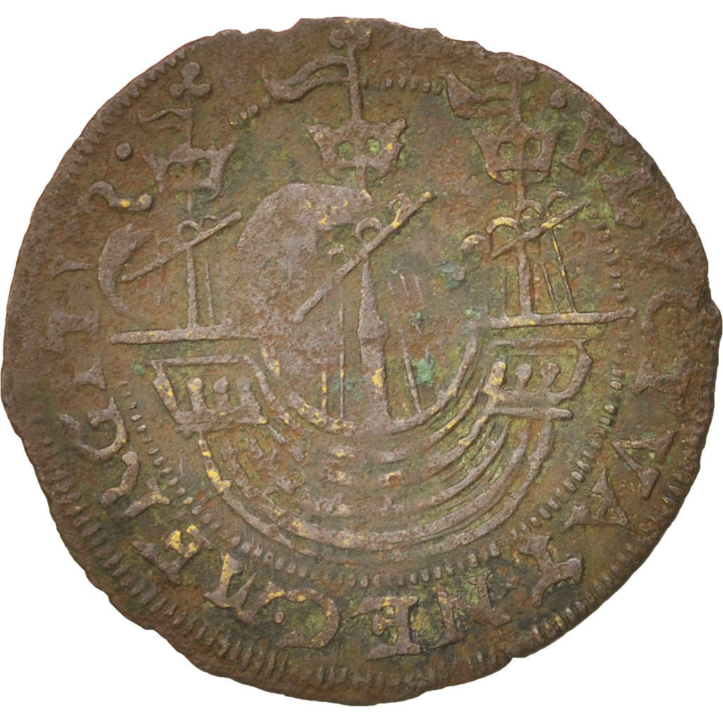 France, Vessel token count, EF(40-45), Copper, 25mm
