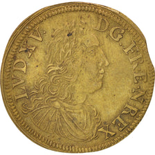 France, Token, Royal, Louis XV, AU(55-58), Brass