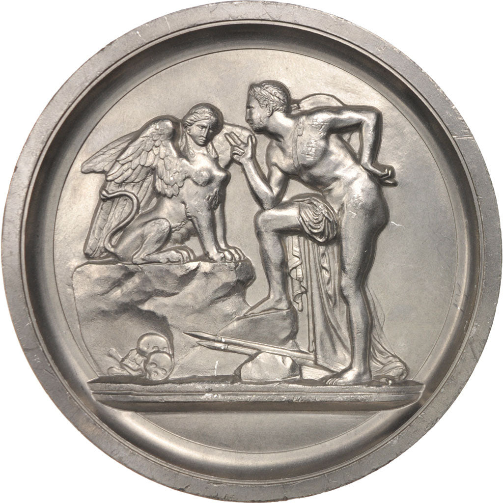 France, Medal, Arts & Culture, 1975, Oudiné, EF(40-45), Tin