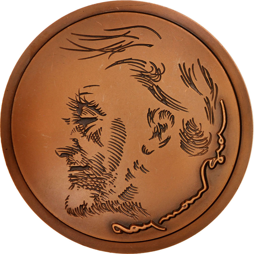 France, Medal, Arts & Culture, 1976, AU(50-53), Copper