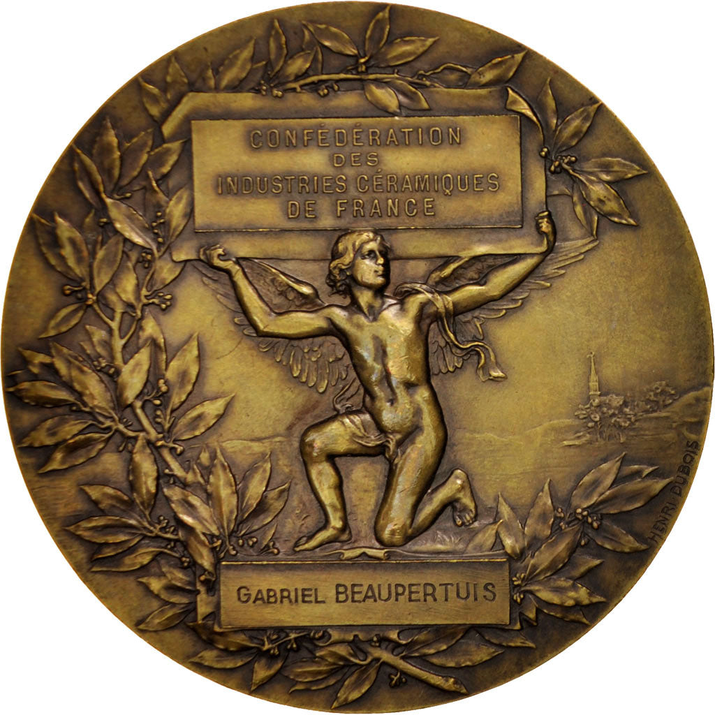 France, Medal, French Third Republic, Arts & Culture, Dupuis.D, AU(50-53)