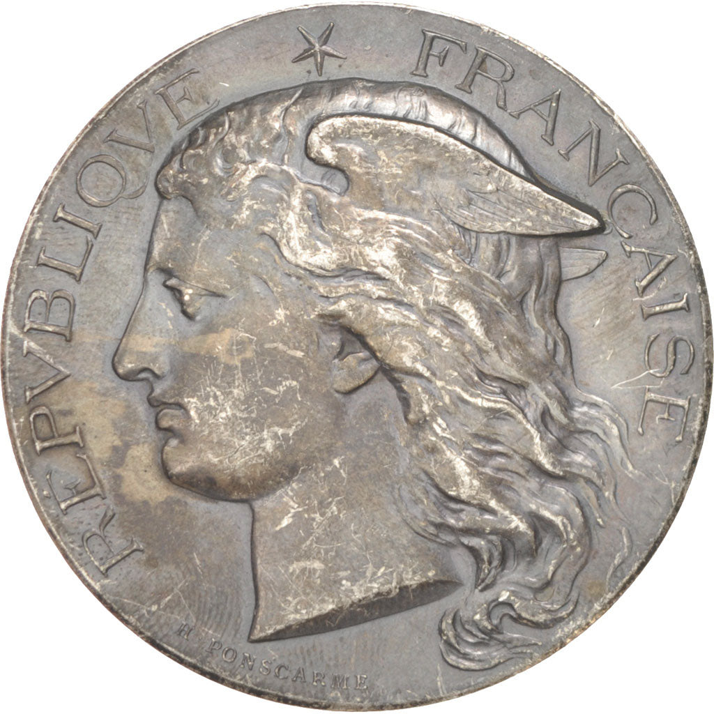 France, French Third Republic, Business & industry, Blois, Medal, 1883, 51mm