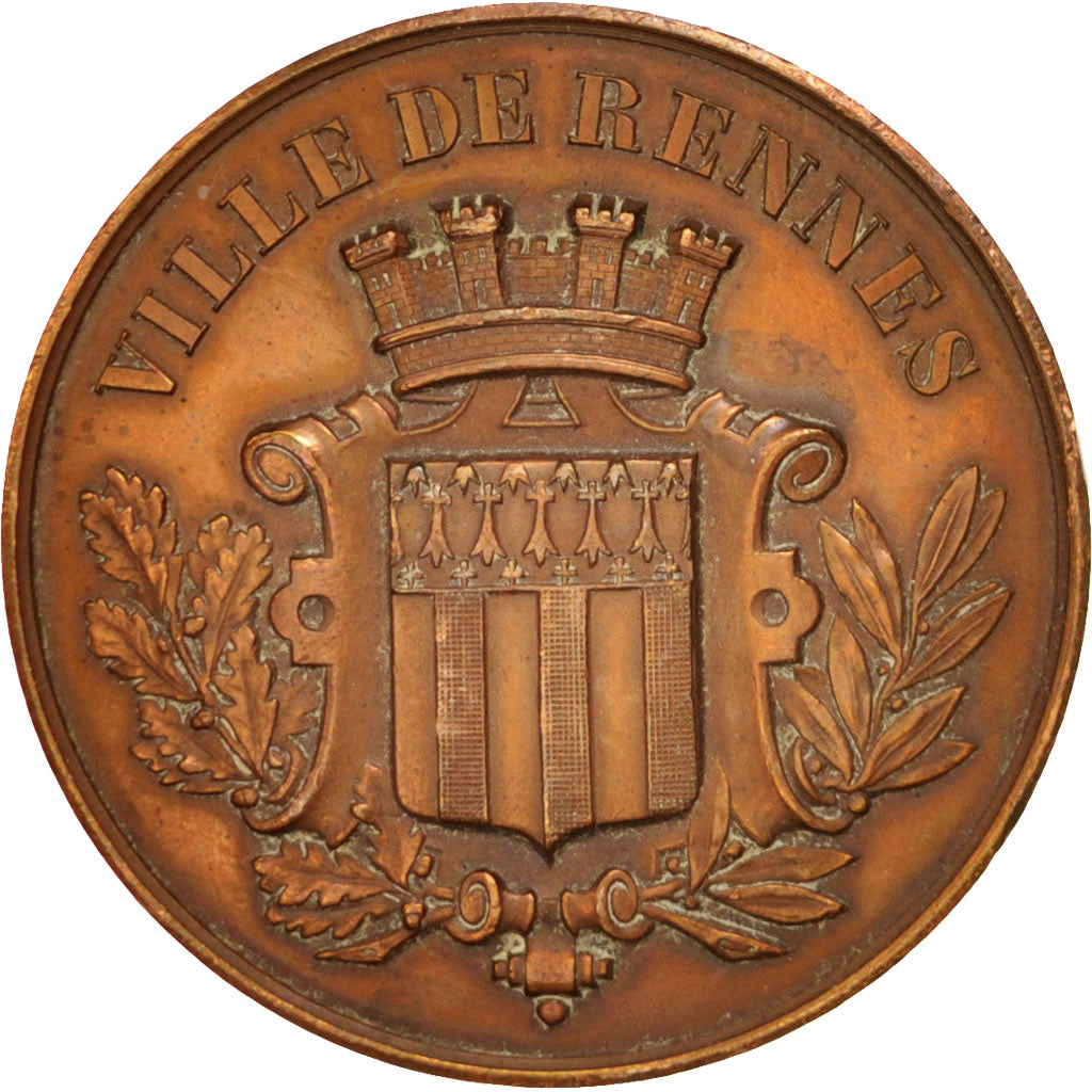 France, Medal, Politics, Society, War, AU(50-53), Bronze