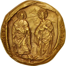 France, Papal seal bronze reproduction, Medal, AU(55-58), Bronze, 34mm