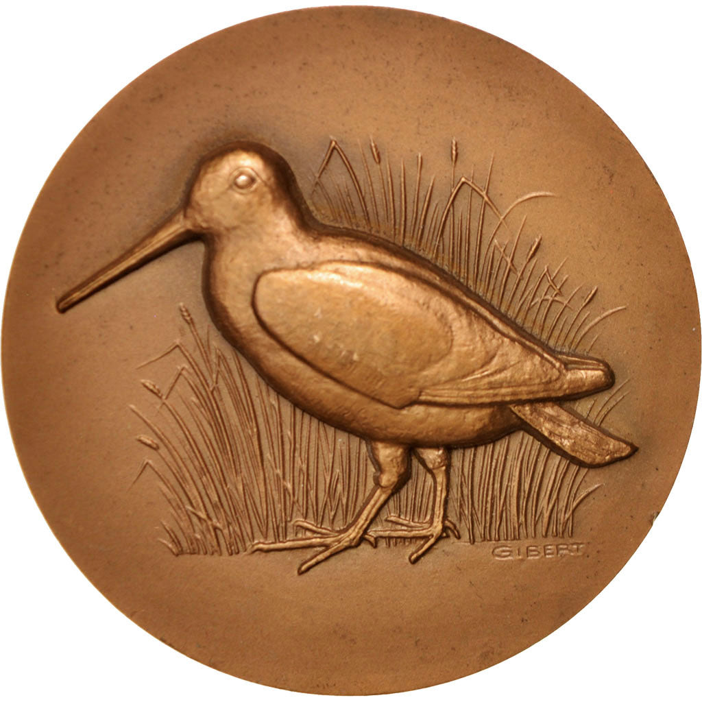 France, Medal, Sports & leisure, 1968, Gibert, AU(55-58), Bronze