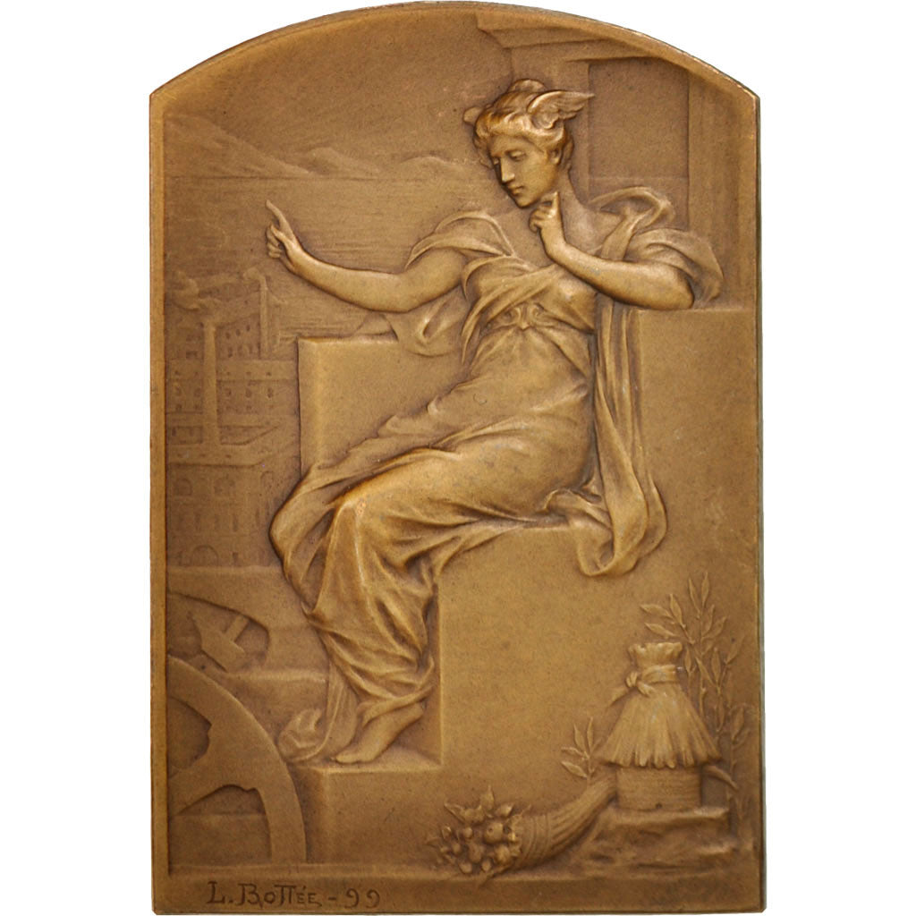 Francia, Medal, French Third Republic, Business & industry, 1899, Bottée, SPL-