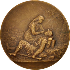 Francia, Medal, French Third Republic, Politics, Society, War, Deschamps, BB+...
