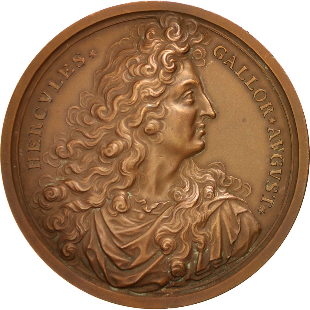 France, Medal, Louis XIV, History, SUP, Bronze
