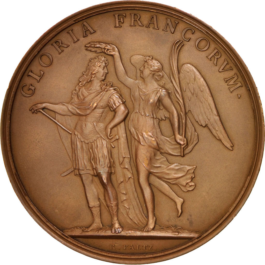 France, Medal, Louis XIV, History, SUP, Bronze