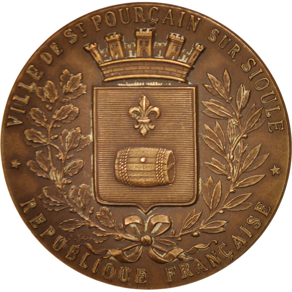 France, St Pourçain sur Sioule, Medal, Lancelot, 45mm