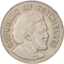 Seychelles, Rupee, 1976, British Royal Mint, EF(40-45), Copper-nickel, KM:26