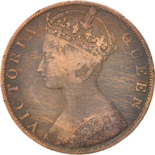 Hong Kong, Victoria, Cent, 1879, VF(30-35), Bronze, KM:4.2