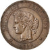 FRANCE, Cérès, 10 Centimes, 1898, Paris, KM #815.1, MS(63), Bronze, Gadoury #...