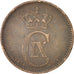 Moneta, Danimarca, Christian IX, 5 Öre, 1874, BB, Bronzo, KM:794.1