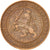 Moneta, Holandia, Wilhelmina I, 2-1/2 Cent, 1890, EF(40-45), Bronze, KM:108.2
