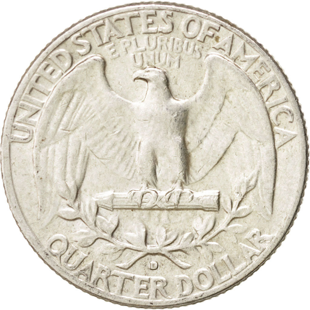 United States, Washington Quarter, Quarter, 1964, U.S. Mint, Denver, AU(55-58...