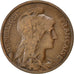 FRANCE, Dupuis, 10 Centimes, 1902, Paris, KM #843, VF(30-35), Bronze, 30,...