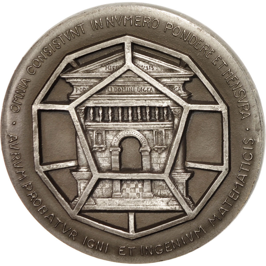 France, Sciences & Technologies, Fra Luca Pacioli, Medal, AU(55-58)