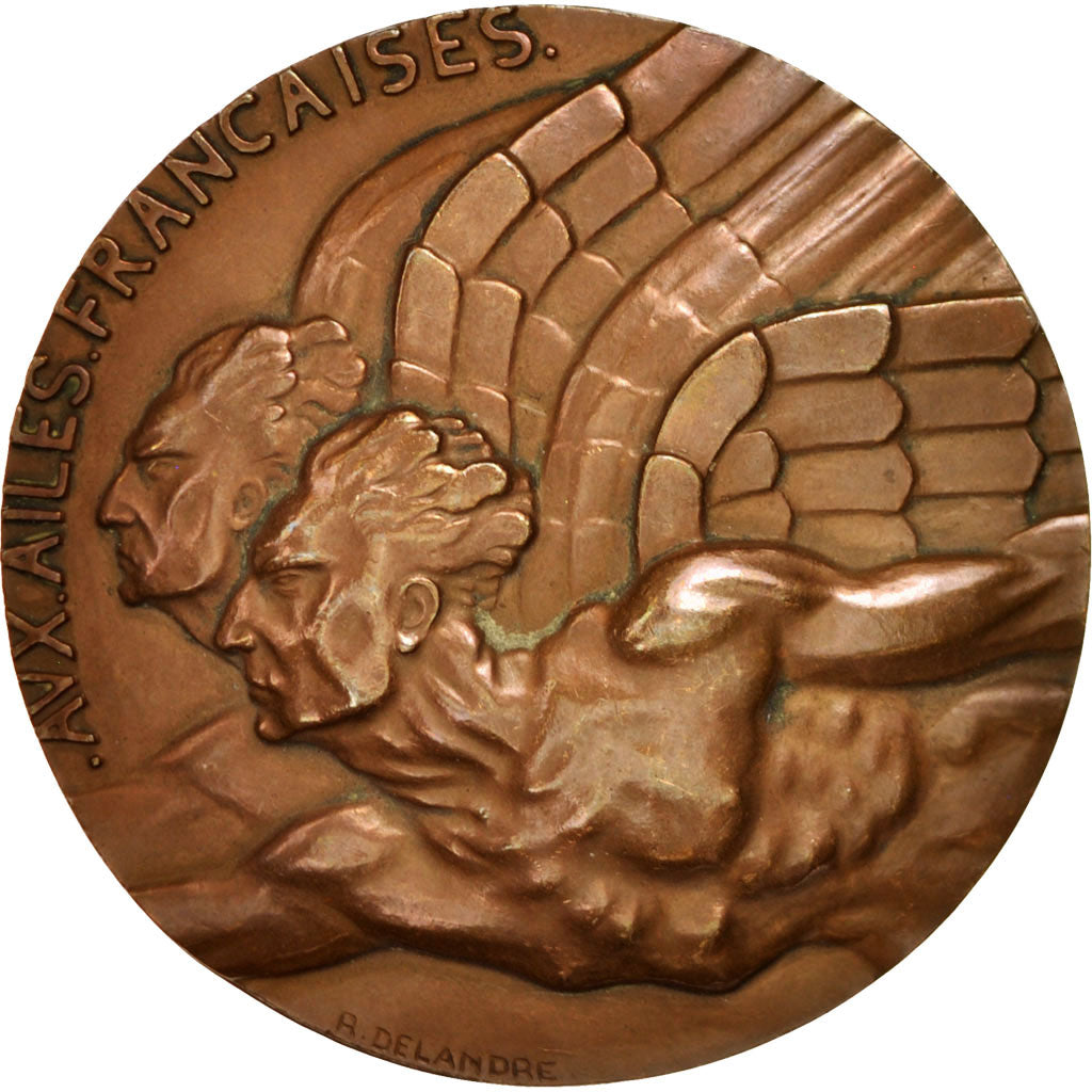 France, Medal, Aviation, AU(55-58), Bronze