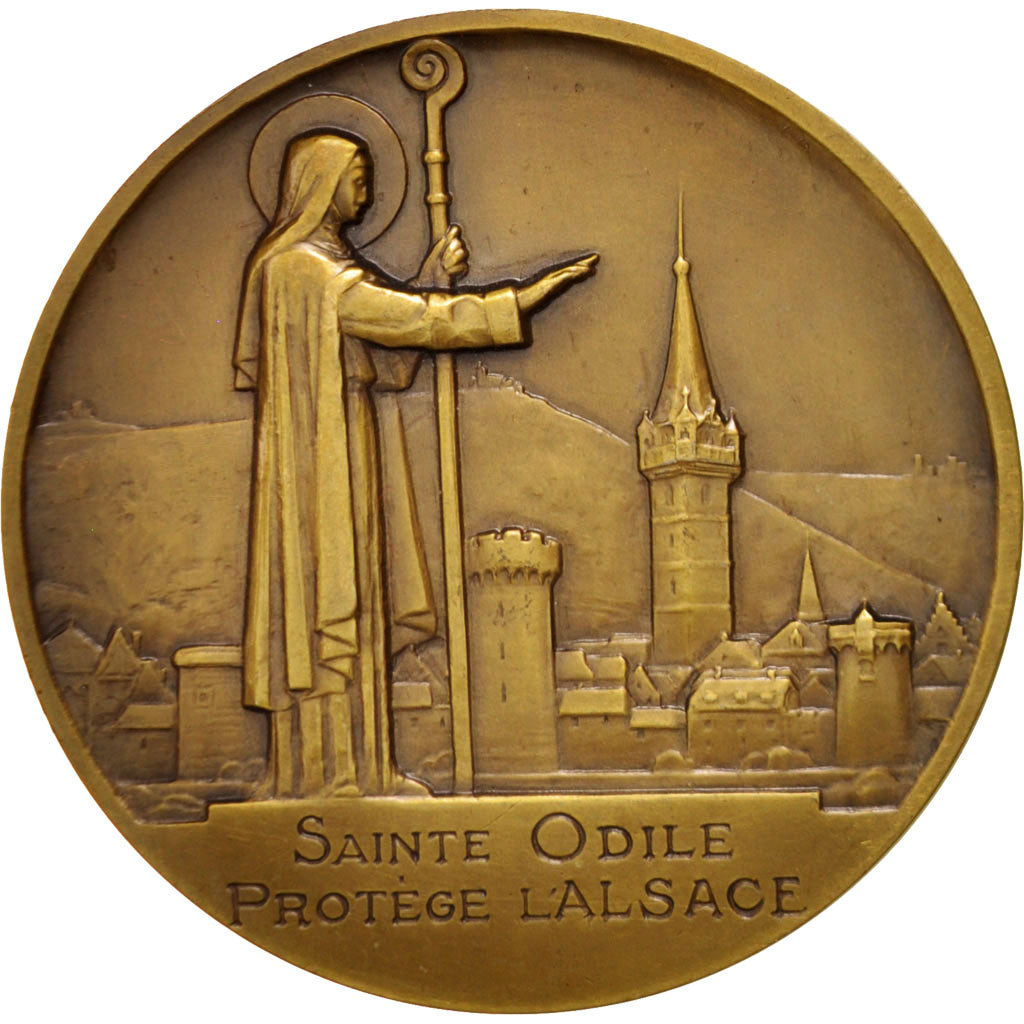 France, Medal, Religions & beliefs, 1935, Morlon, SUP, Bronze