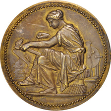 France, 1883 Amsterdam International Exhibition, Medal, 1883, EF(40-45), Silver
