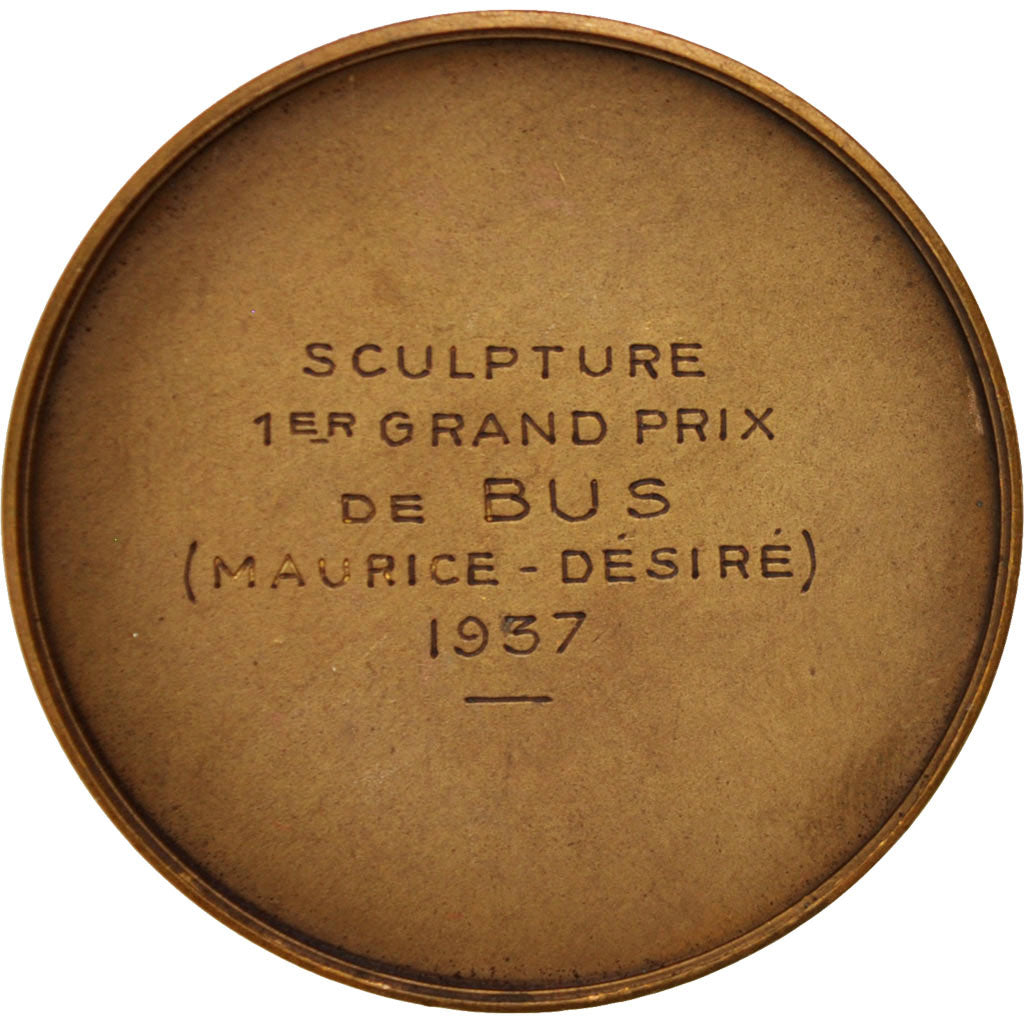 Frankrijk, Medal, Arts & Culture, 1937, Gatteaux, PR, Bronze