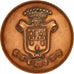 France, Gray municipal council, Medal, 1854, AU(50-53), Copper, 72mm