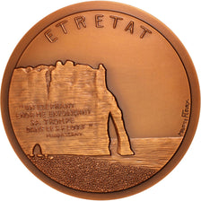 France, Medal, Geography, 1980, MS(65-70), Copper
