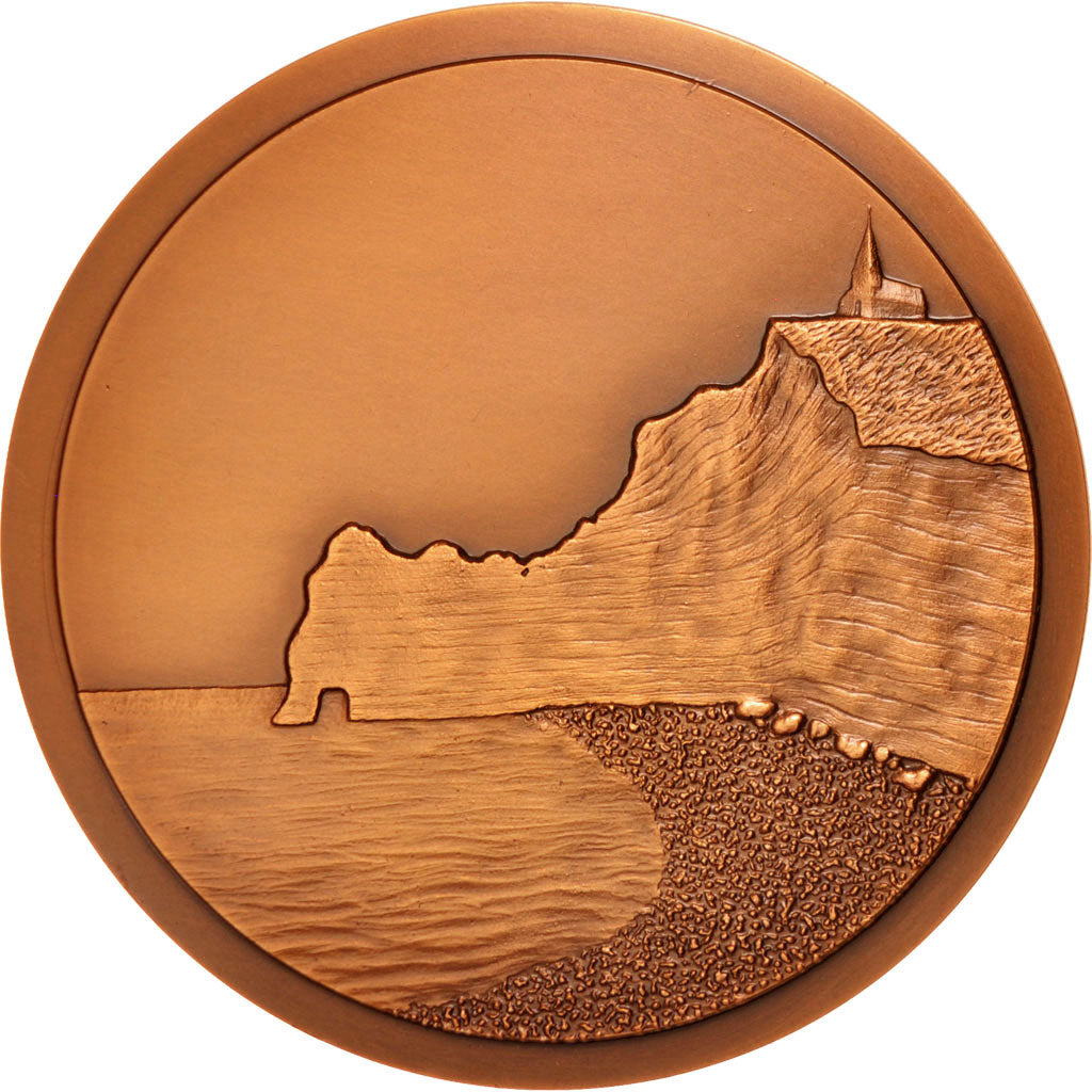 France, Medal, Geography, 1980, MS(65-70), Copper