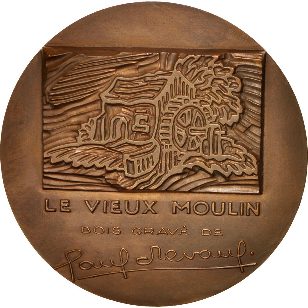 France, Paul Devaux, Medal, 1949, AU(55-58), Bronze, 71mm