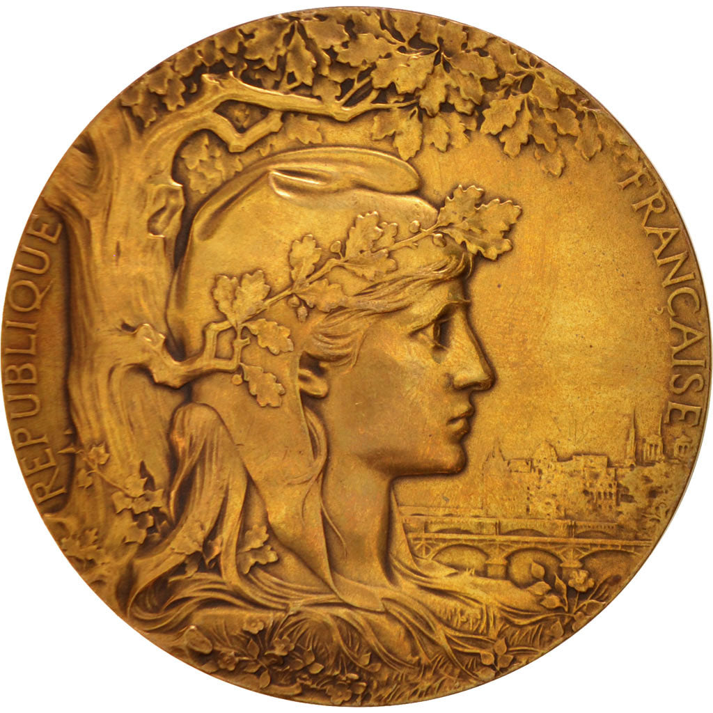 France, 1900 Paris worldwide exhibition, Medal, 1900, AU(55-58...