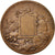 Francja, Medal, Biznes i przemysł, Rivet, AU(55-58), Bronze
