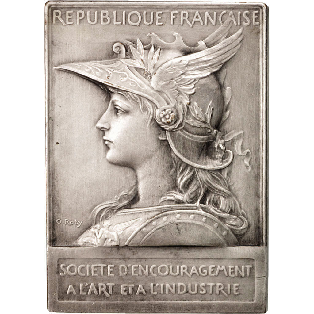 France, French Third Republic, Industrial art, Medal, 1922, AU(55-58), 42x60mm