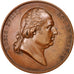 France, Medal, Louis XVIII, Business & industry, 1823, Gayrard, TTB+, Cuivre