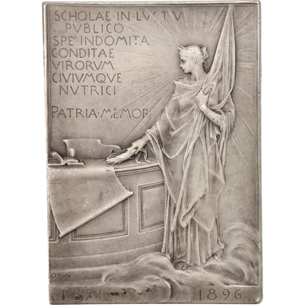 France, Boutny, Politics sciences school director, Medal, 1896, AU(55-58), Roty