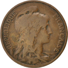 FRANCE, Dupuis, 10 Centimes, 1899, Paris, KM #843, VF(20-25), Bronze, 30,...