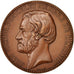 France, Second French Empire, Poncelet, Medal, 1867, AU(50-53), Oudiné, 50mm