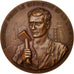 France, Business & industry, CGT, Medal, 1947, AU(55-58), Bronze, 59mm