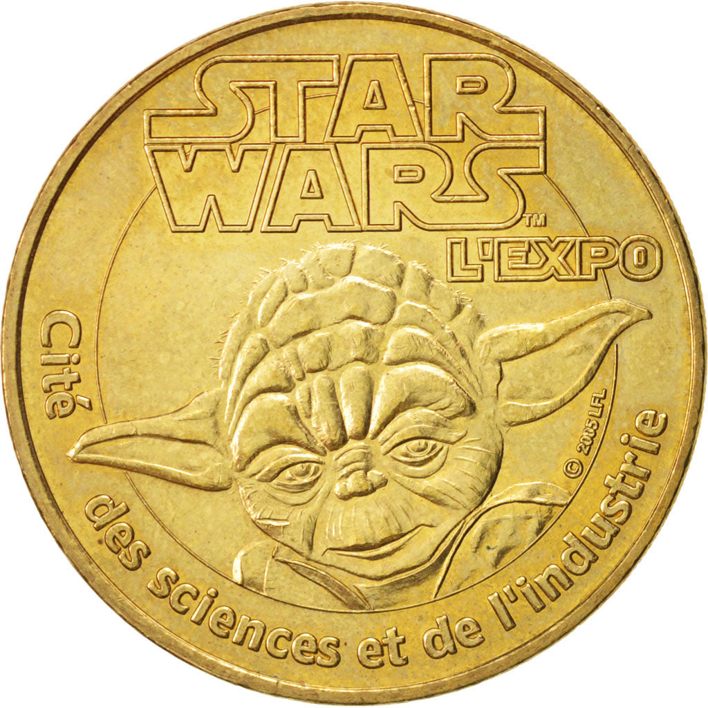 France, Tourist Token, Cité des Sciences et de l'Industrie, Star Wars, Jeton...