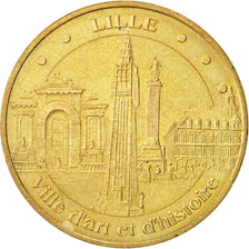France, Jeton, Tourist Token, Ville d'art et d'histoire, Lille, 2009, Monnaie de