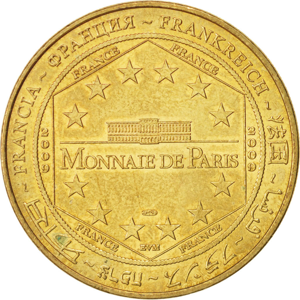France, Jeton, Tourist Token, Ville d'art et d'histoire, Lille, 2009, Monnaie de