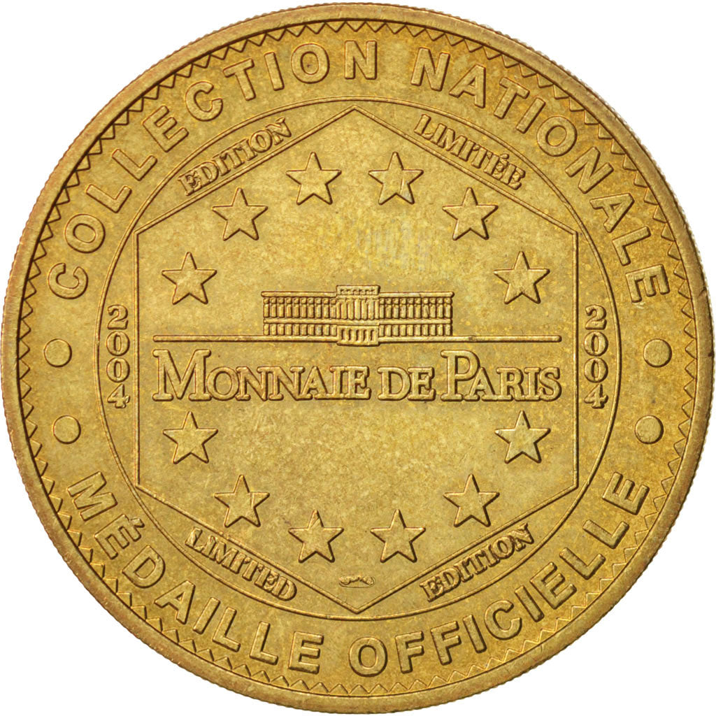 France, Jeton, Tourist Token, Bateaux parisiens, 2004, Monnaie de Paris, MS(63)