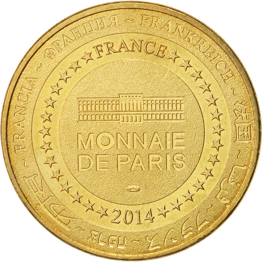 Francia, Jeton, Tourist Token, Le Sénat, Palais du Luxembourg, 2014, Monnaie de