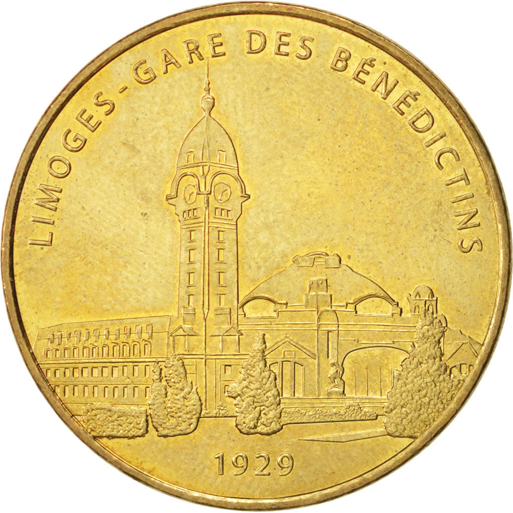 Francja, Jeton, Żeton turystyczny, Limoges, gare des Bénédictins, 2007