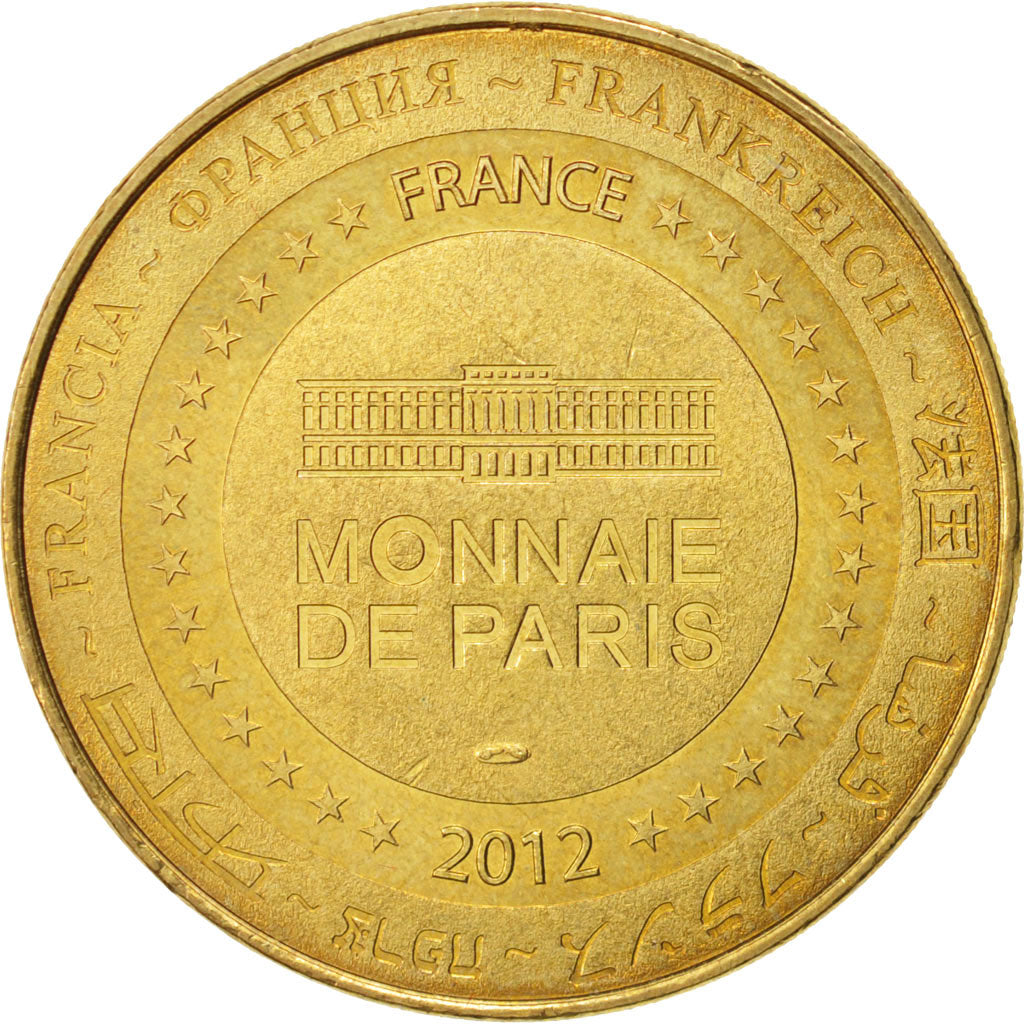 Francia, Jeton, Tourist Token, Le secret de la Lance, Puy du Fou, 2012, Monnaie