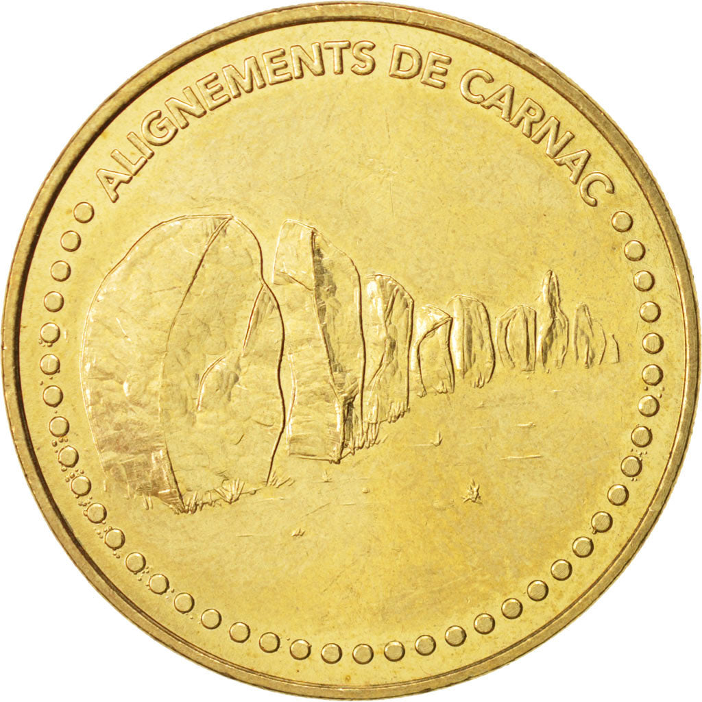 France, Jeton, Tourist Token, Alignement de Carnac, 2008, Monnaie de Paris