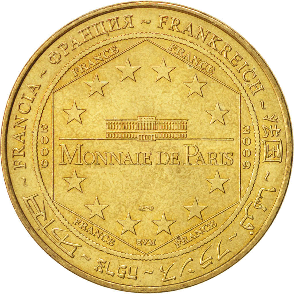 France, Jeton, Tourist Token, Les géants de Lille, Lydéric et Phinaert, 2009