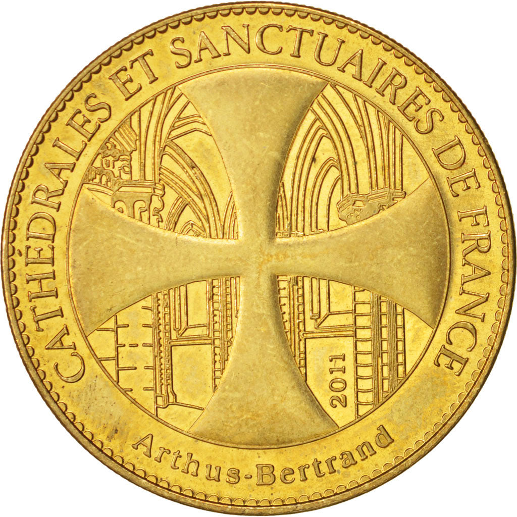 France, Tourist Token, Cathédrale Notre-Dame, Strasbourg, Token, 2009, MS(63...