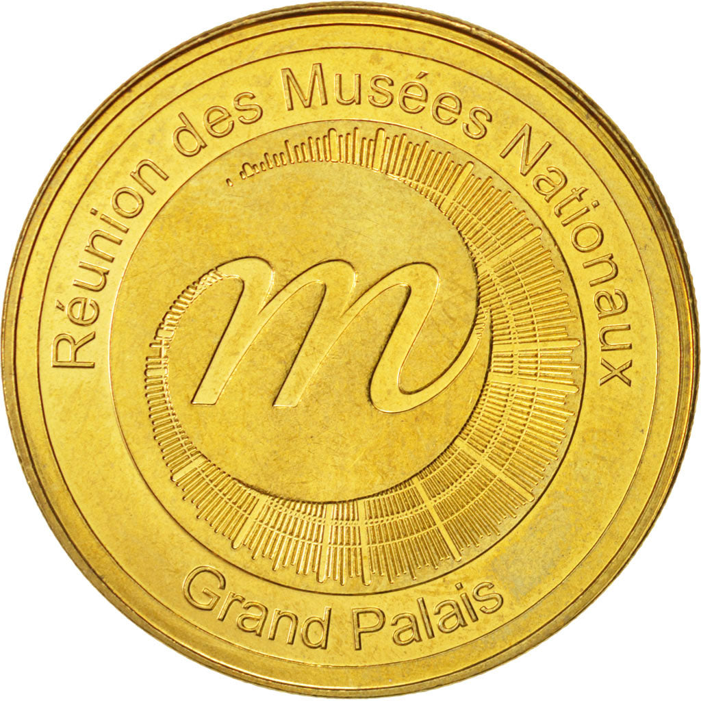 France, Medal, Tourist Token, Victoire de Samothrace, Musée du Louvre, Réunion